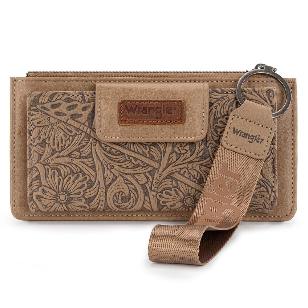 3804 X Wrangler Wallet Wristlet Bifold Tooled Wallets Large Capacity Clutch